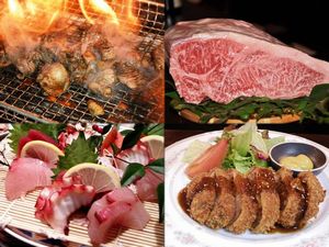 宮崎市ニシタチ中央通り居酒屋海鮮食堂うお座料理