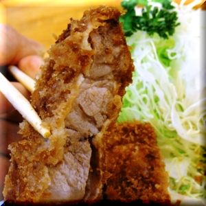 宮崎市宮交シティのおいしいとんかつ屋さん不二かつのとんかつ