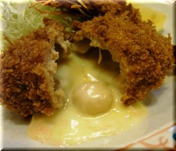 宮崎市宮交シティのおいしいとんかつ屋さん不二かつのチーズソフトかつ)